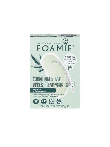 FO007 FOAMIE ALOE YOU VERA MUCH CONDITIONER BAR FOR DRY HAIR 80 G-2