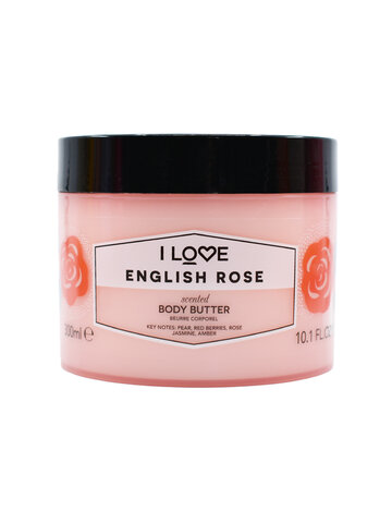 IL0022 I LOVE ENGLISH ROSE BODY BUTTER 300 ml-1