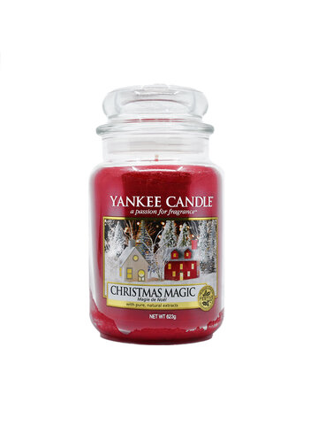 YC0109_1 Yankee Candle Classic Large Jar Candle Christmas Magic 623 g
